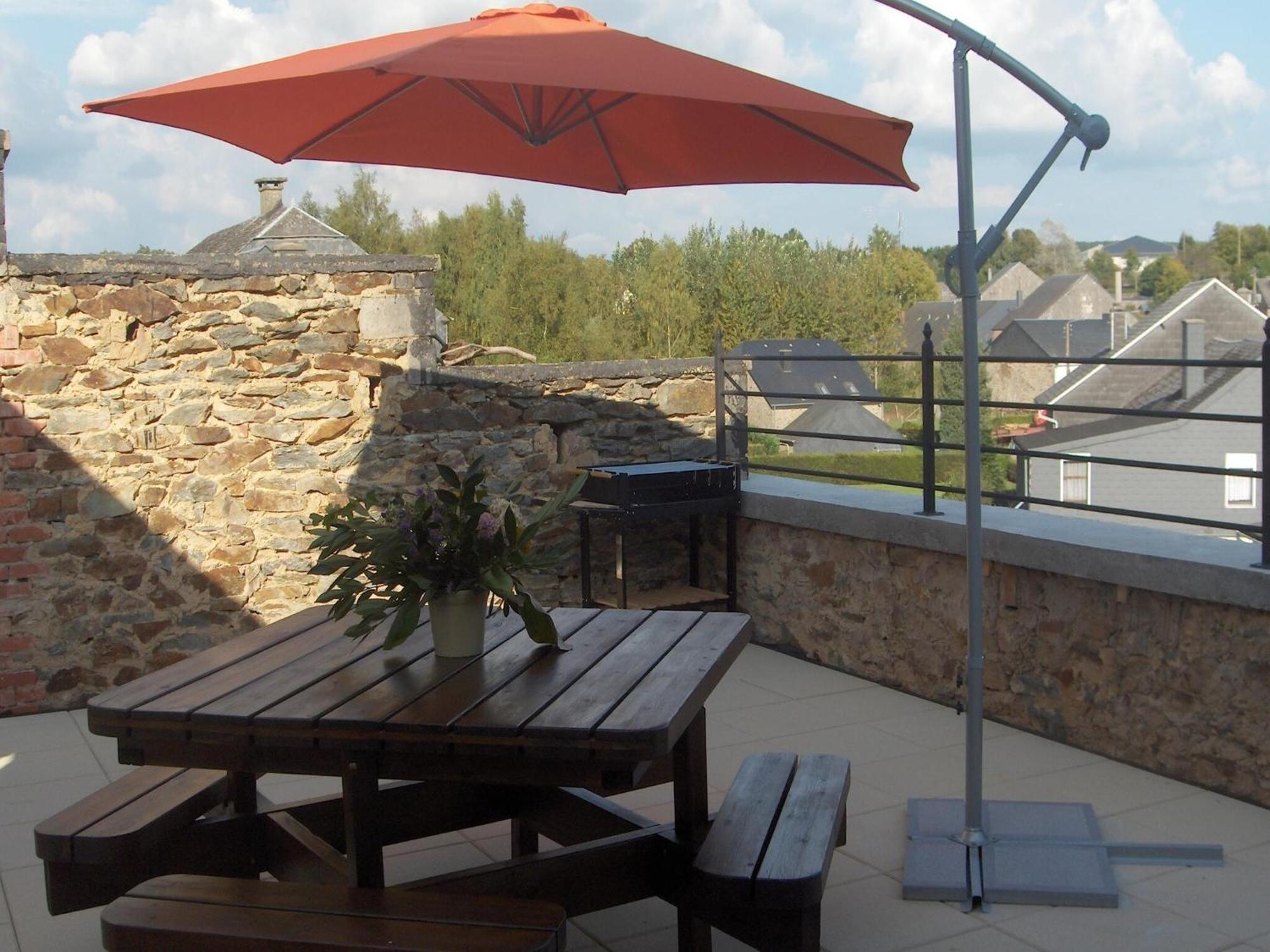 Magnificent Holiday Home In Libin With Barbecue Exterior photo